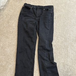 Denim forum arlo high rise straight size 28L never worn